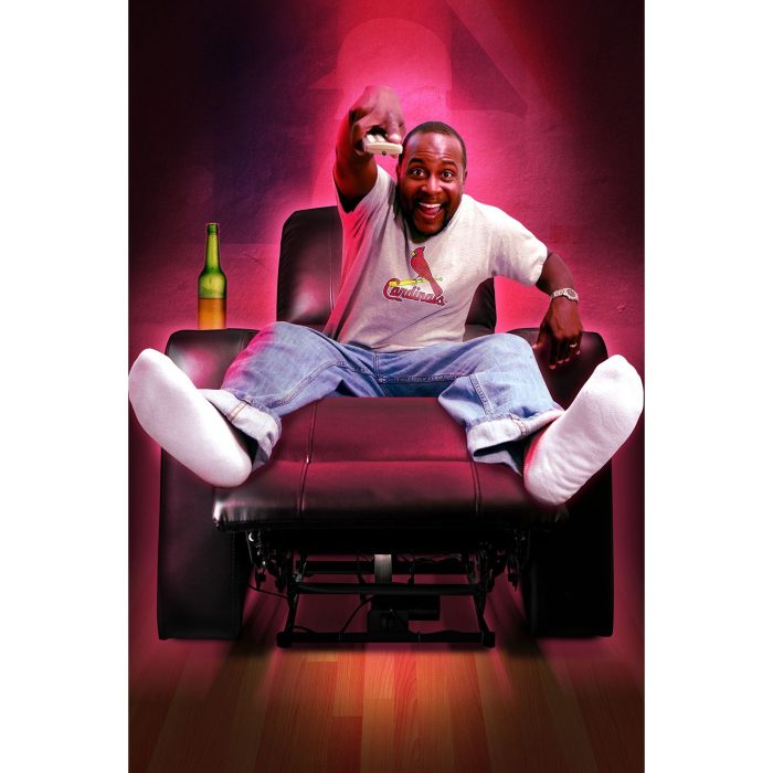 St. Louis Cardinals Power Theater Recliner With USB Port - Image 9