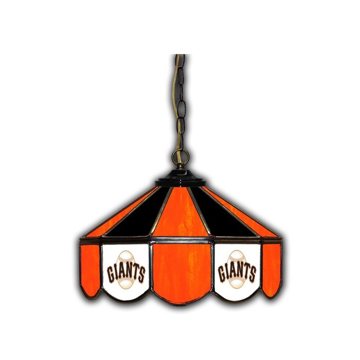 San Francisco Giants 14 inch Stained Glass Pub Light - Image 2