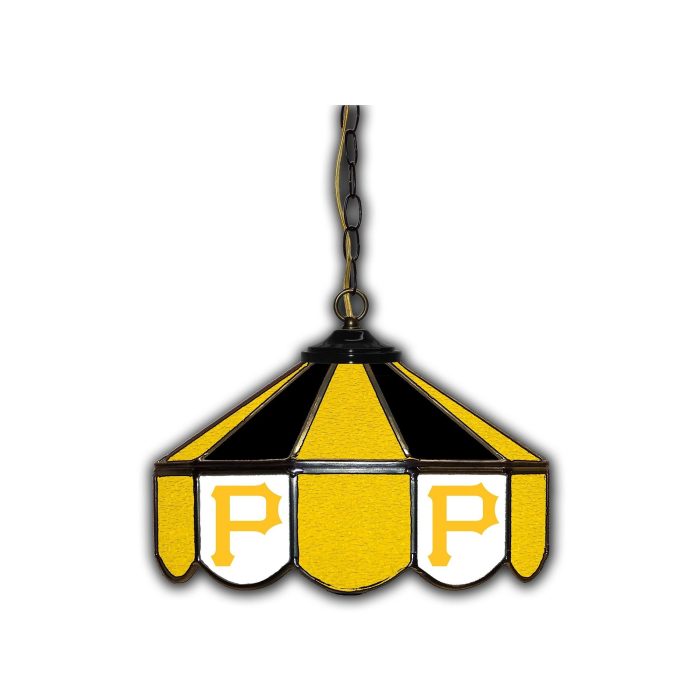 Pittsburgh Pirates 14 inch Stained Glass Pub Light - Image 2