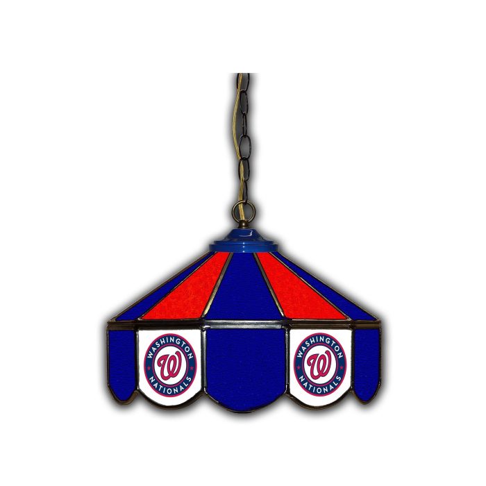 Washington Nationals 14 inch Stained Glass Pub Light - Image 2