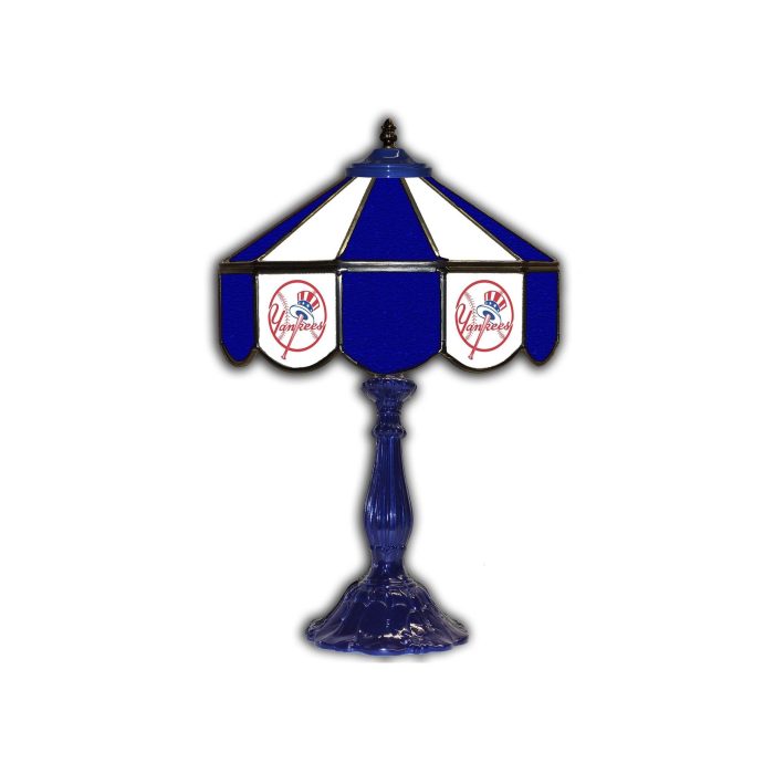 New York Yankees 21 inch Glass Table Lamp - Image 2