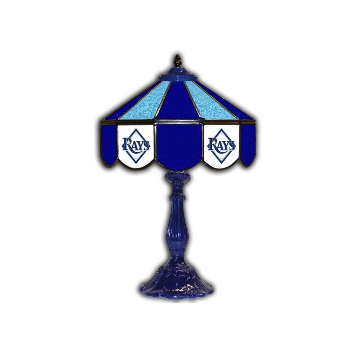 Tampa Bay Rays 21 inch Glass Table Lamp - Image 2