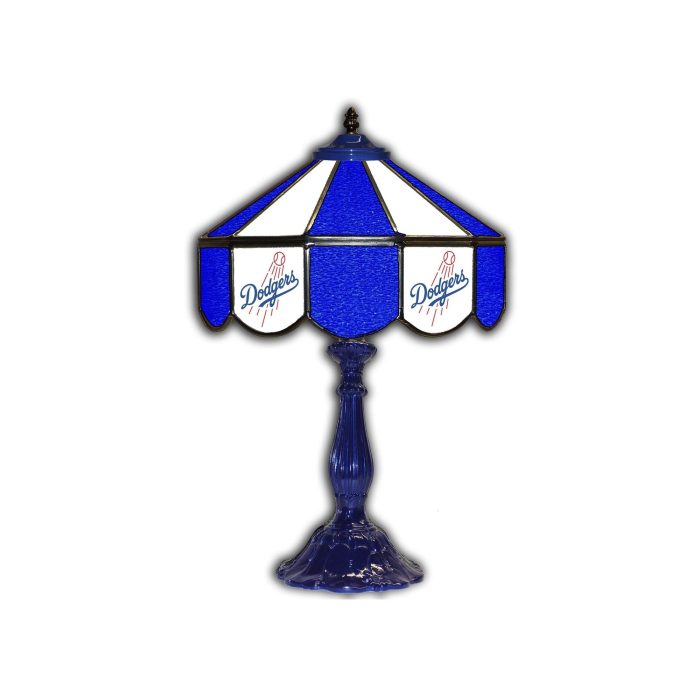 Los Angeles Dodgers 21 inch Glass Table Lamp - Image 2