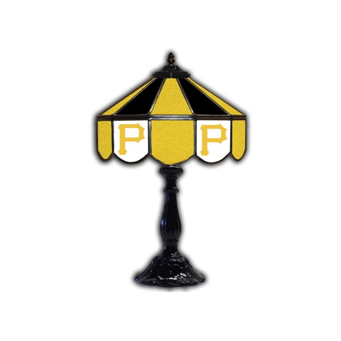 Pittsburgh Pirates 21 inch Glass Table Lamp - Image 2
