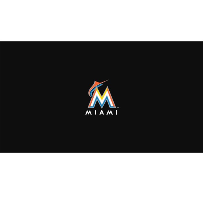 Miami Marlins 7-8 Or 9 Foot Billiard Cloth - Image 2