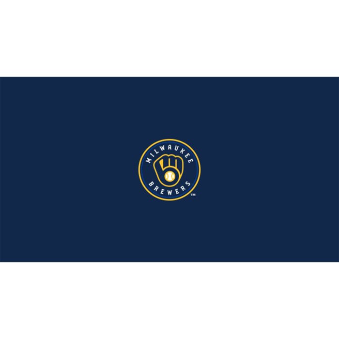 Milwaukee Brewers 7 - 8 Or 9 Foot Billiard Cloth - Image 2