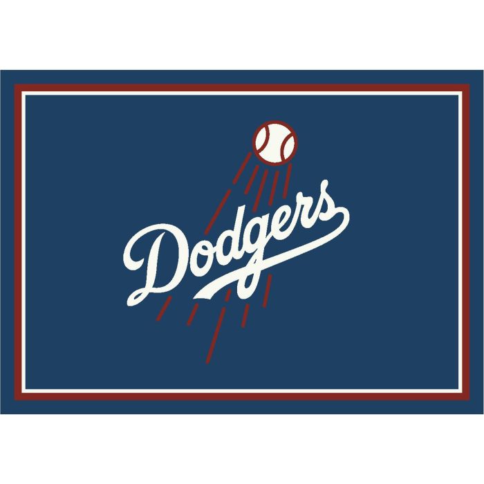 Los Angeles Dodgers Rug - Multiple Sizes - Image 2