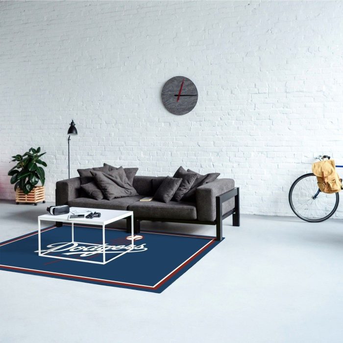 Los Angeles Dodgers Rug - Multiple Sizes - Image 3