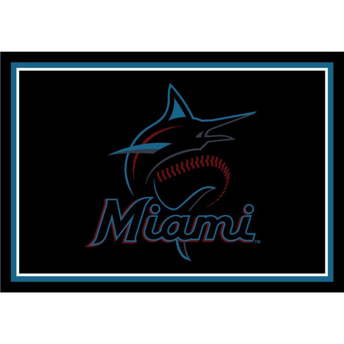 Miami Marlins Rug - Multiple Sizes - Image 2