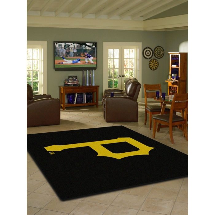 Pittsburgh Pirates Rug - Multiple Sizes - Image 3