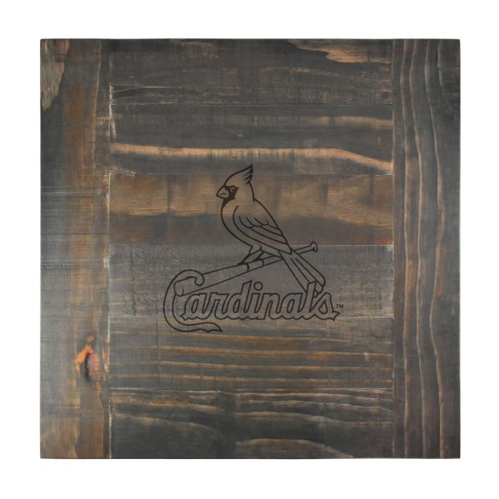 St. Louis Cardinals Reclaimed Side Table - Image 2