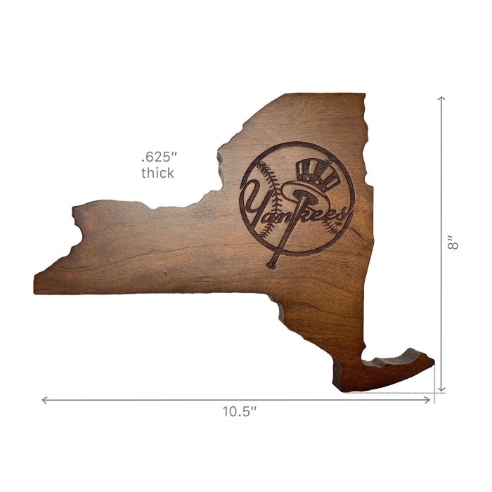 New York Yankees Wooden Magnetic Keyholder - Image 3