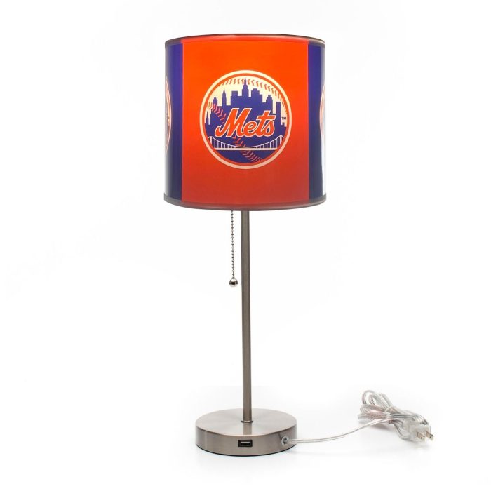 New York Mets Chrome Lamp - Image 4