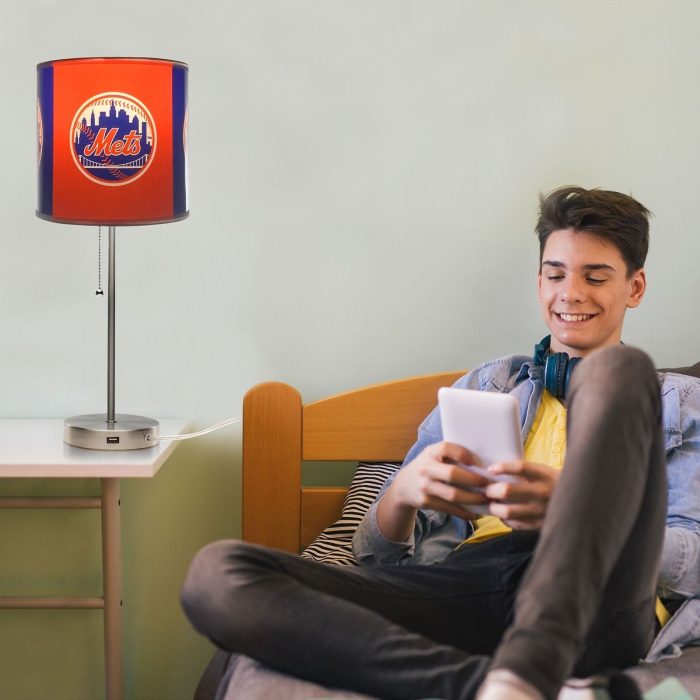 New York Mets Chrome Lamp - Image 6