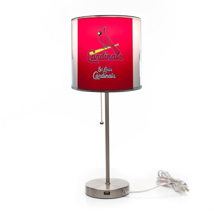 St. Louis Cardinals Chrome Lamp - Image 2