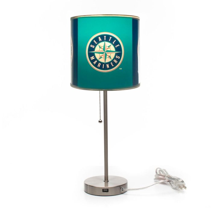Seattle Mariners Chrome Lamp - Image 2