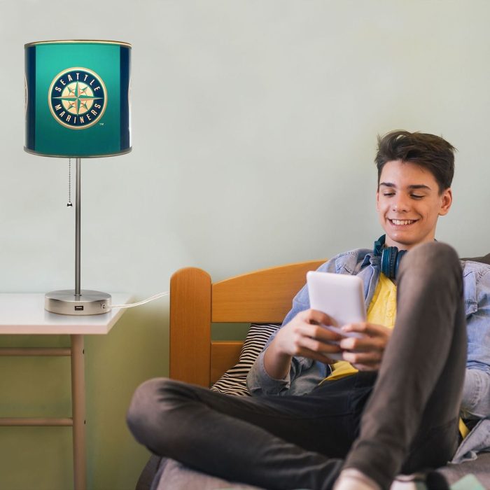 Seattle Mariners Chrome Lamp - Image 5