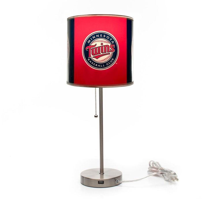 Minnesota Twins Chrome Lamp - Image 4