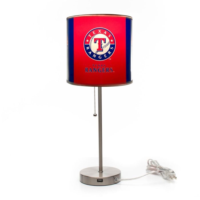 Texas Rangers Chrome Lamp - Image 4