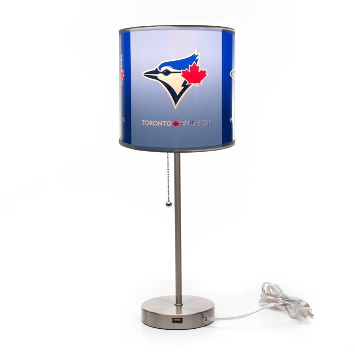 Toronto Blue Jays Chrome Lamp - Image 4