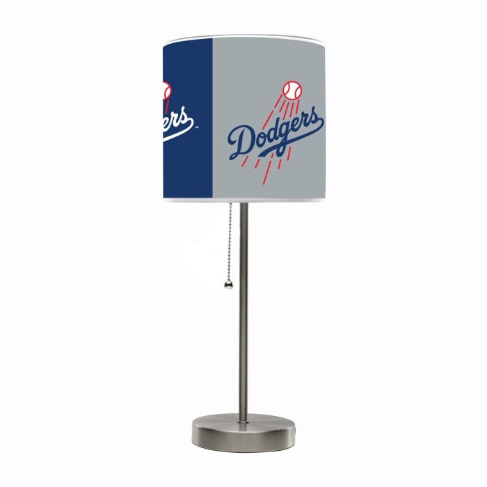 Los Angeles Dodgers Chrome Lamp - Image 2
