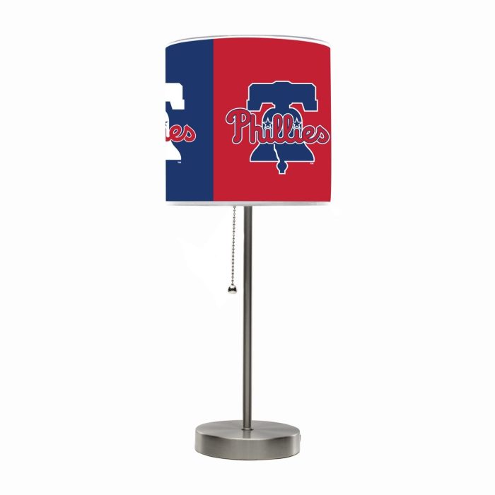 Philadelphia Phillies Chrome Lamp - Image 2