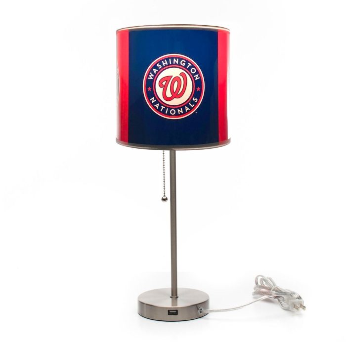 Washington Nationals Chrome Lamp - Image 4