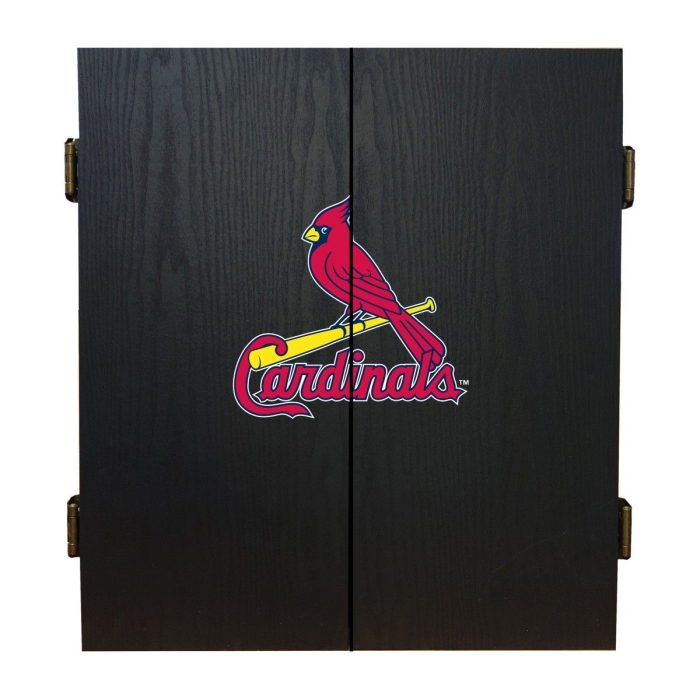 St Louis Cardinals Fans Choice Dart Cabinet Set - Image 2