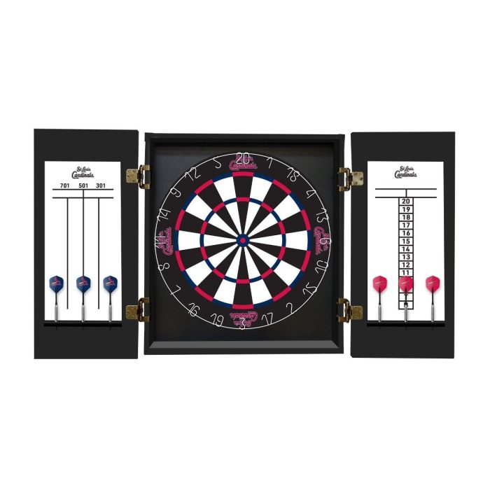St Louis Cardinals Fans Choice Dart Cabinet Set - Image 4