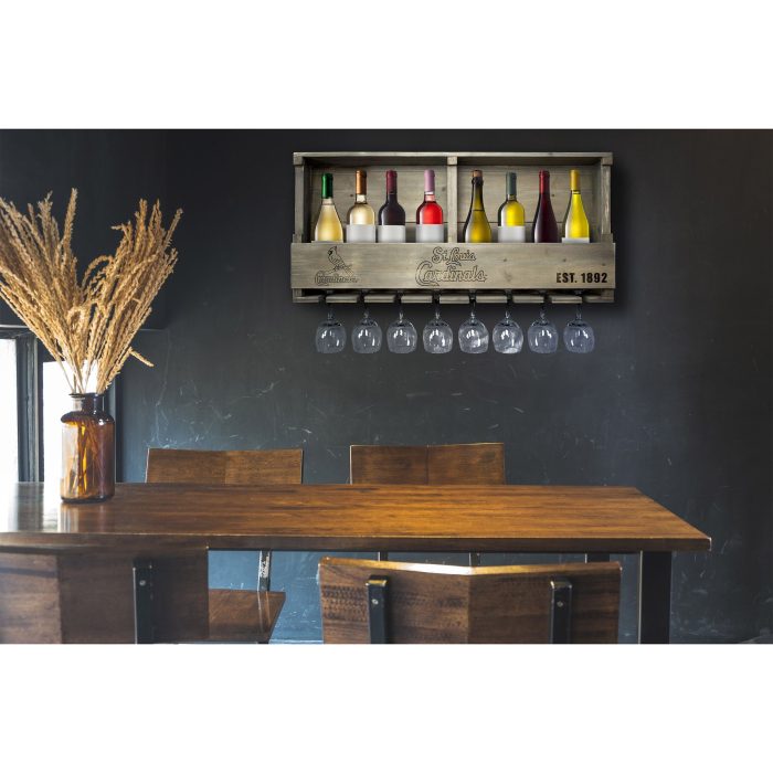 St Louis Cardinals Bar Shelf - Image 5