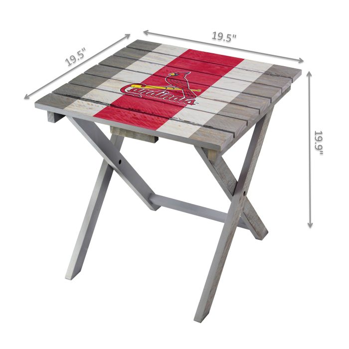 St. Louis Cardinals Folding Adirondack Table - Image 3