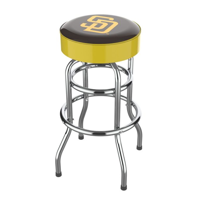 San Diego Padres Chrome Bar Stool - Image 2