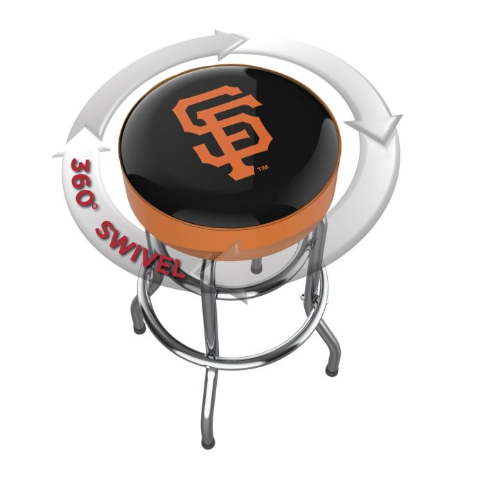 San Francisco Giants Chrome Bar Stool - Image 3