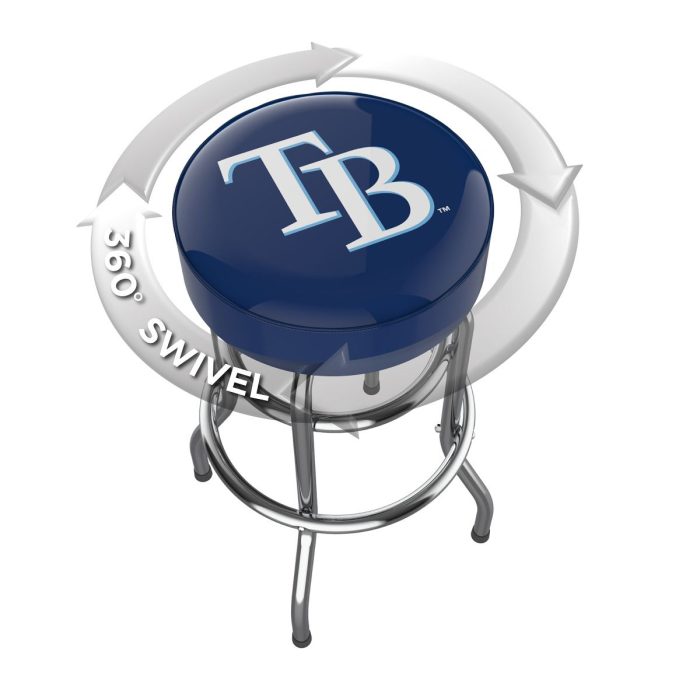 Tampa Bay Devil Chrome Bar Stool - Image 3