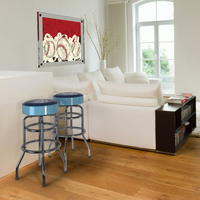 Tampa Bay Devil Chrome Bar Stool - Image 6