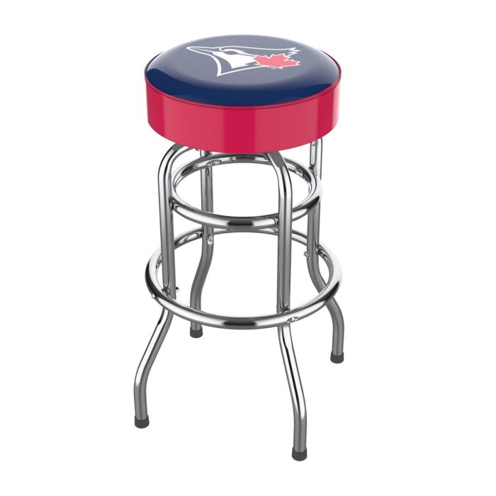Toronto Blue Jays Chrome Bar Stool - Image 2