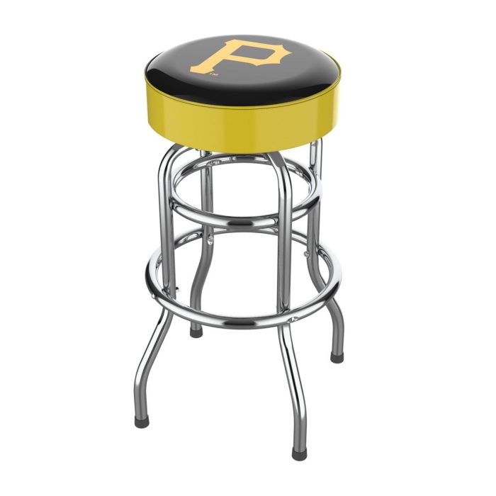 Pittsburgh Pirates Chrome Bar Stool - Image 2