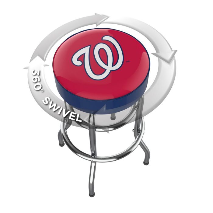 Washington Nationals Chrome Bar Stool - Image 3