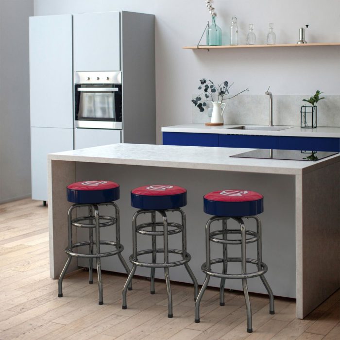 Washington Nationals Chrome Bar Stool - Image 7