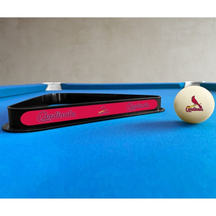 St Louis Cardinals Cue Ball & Ball Rack - Image 4