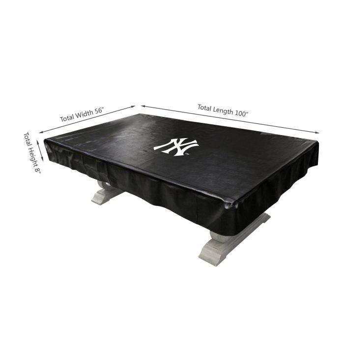 New York Yankees 8 foot Deluxe Pool Table Cover - Image 3