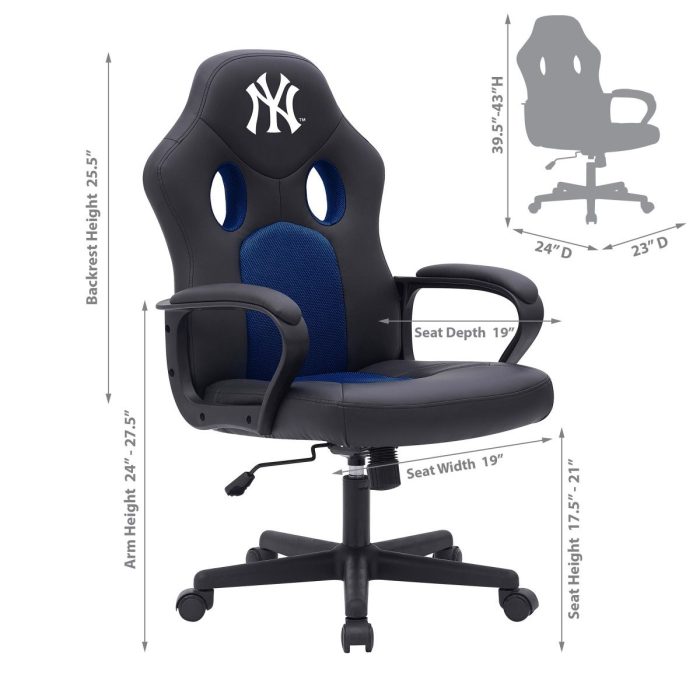 New York Yankees Vision Game Chair - Image 3