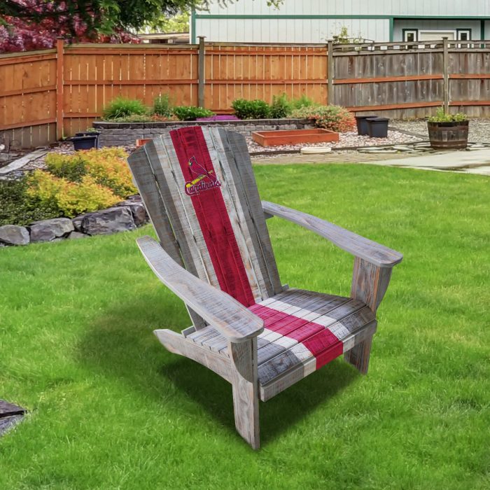 St. Louis Cardinals Wood Adirondack Chair - Image 4