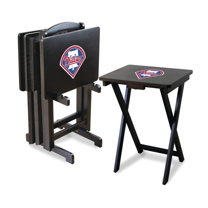 Philadelphia Phillies TV Snack Tray Set - Image 2