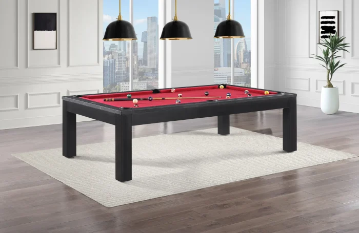 Baylor II 8 Ft Pool Table with Stone Rails - Image 13