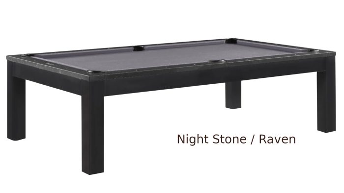 Baylor II 8 Ft Pool Table with Stone Rails - Image 4